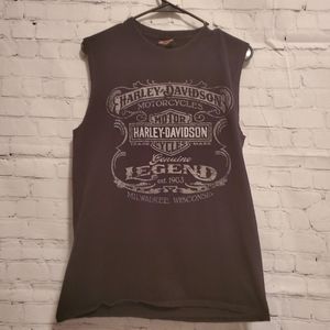Harley Davidson black tank top